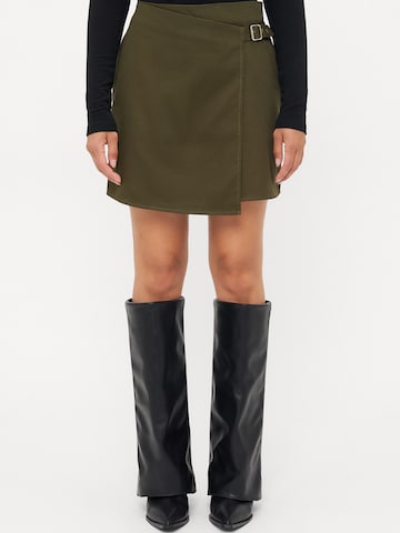 Vero Moda Petite Rok 'VMGIGI' in Groen: voorkant