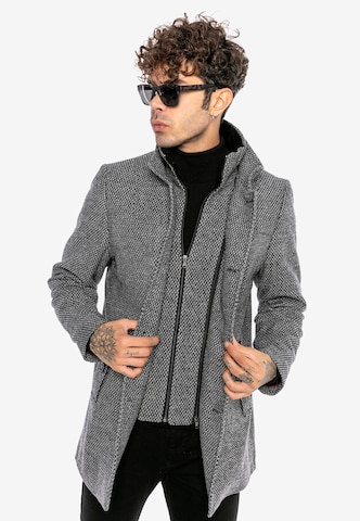 Redbridge Between-Seasons Coat 'Cannock' in Grey: front