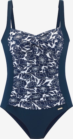 SUNSEEKERJednodijelni kupaći kostim - plava boja: prednji dio