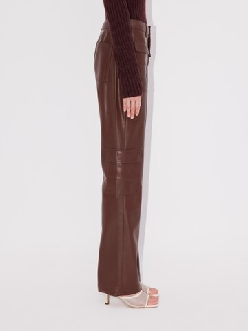 LeGer by Lena Gercke Regular Cargo Pants 'Giana' in Brown