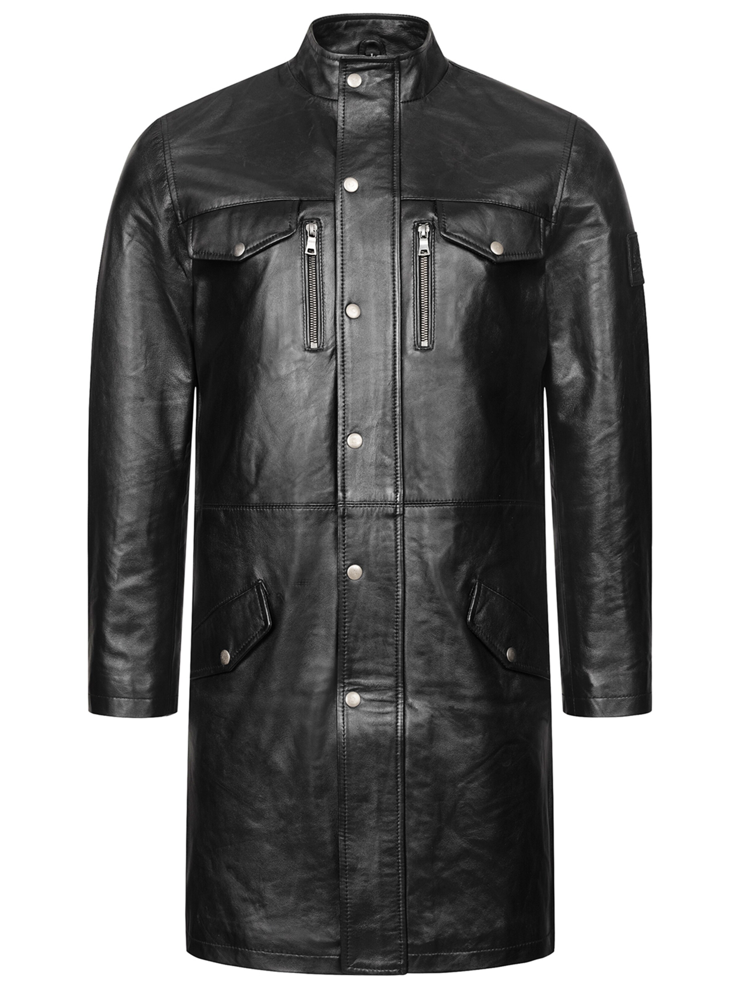 Rock Creek Übergangsmantel in Schwarz