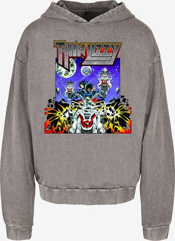 Sweat-shirt 'Thin Lizzy - Vagabonds Of The Western World' Merchcode en gris : devant