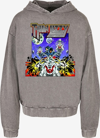 Sweat-shirt 'Thin Lizzy - Vagabonds Of The Western World' Merchcode en gris : devant