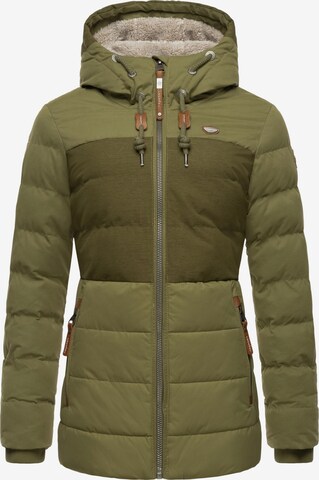 Ragwear Winterjas 'Quantic' in Groen