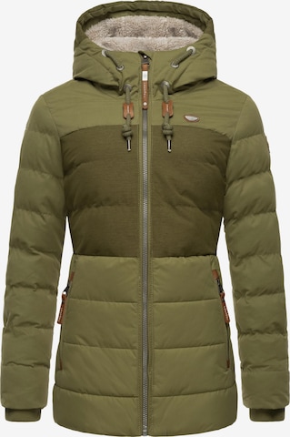 Ragwear Winter Jacket 'Quantic' in Green