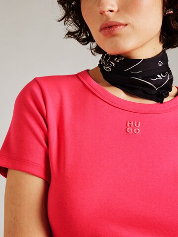 T-shirt 'Deloris' HUGO en rose