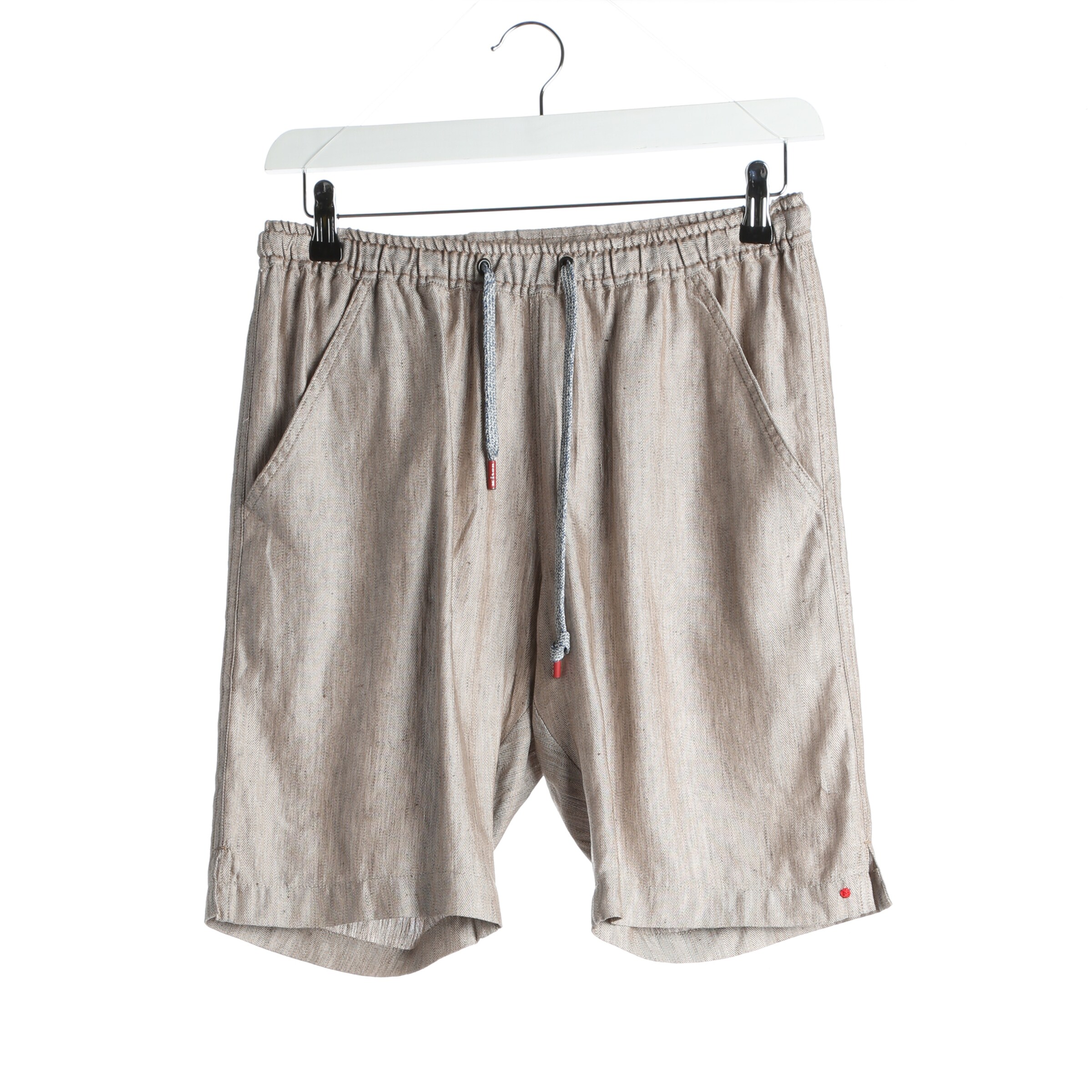 Kiton Pants in 46 x 32 in Brown: front