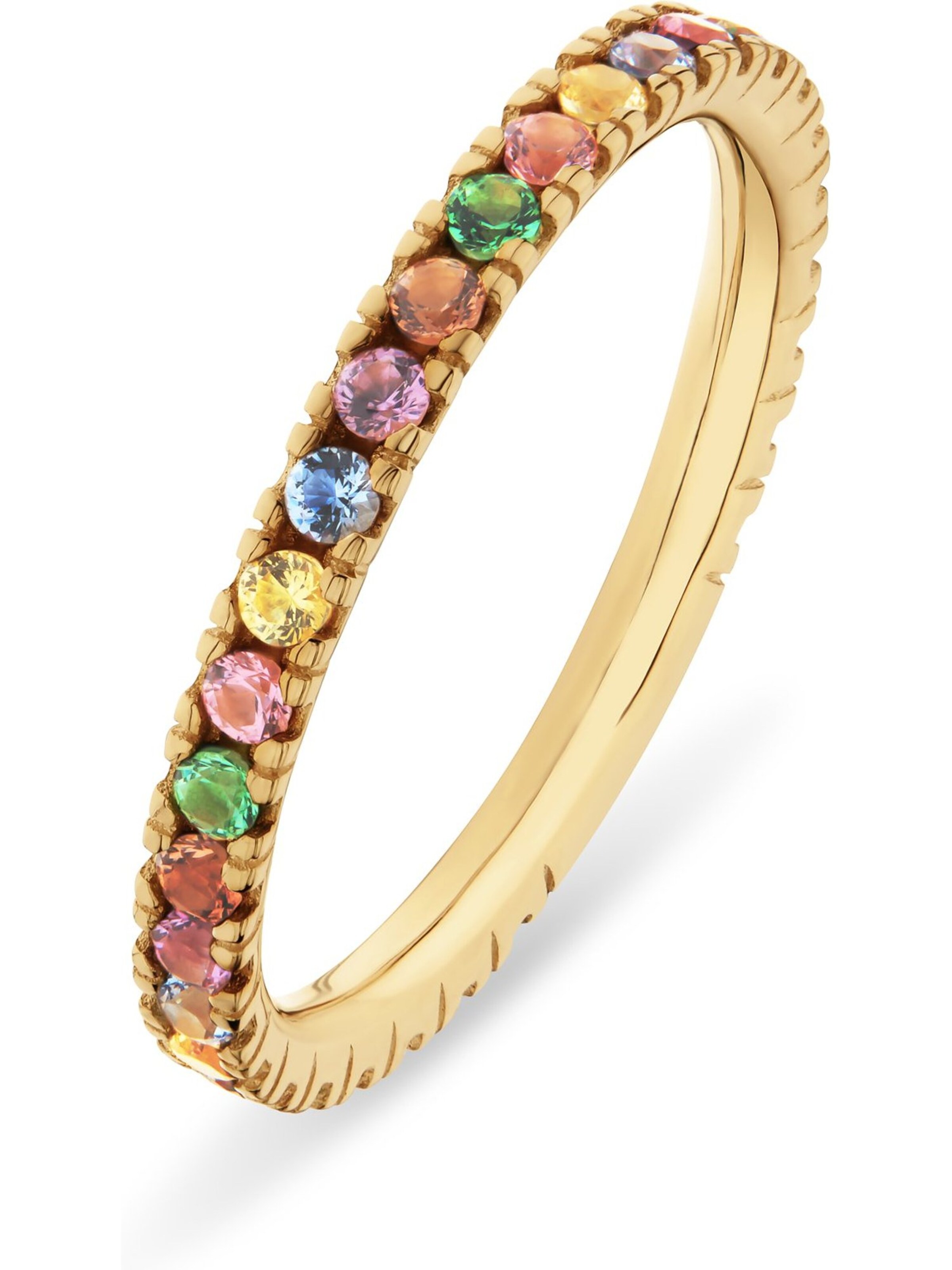 CHRIST Ring in Gold: Vorderseite