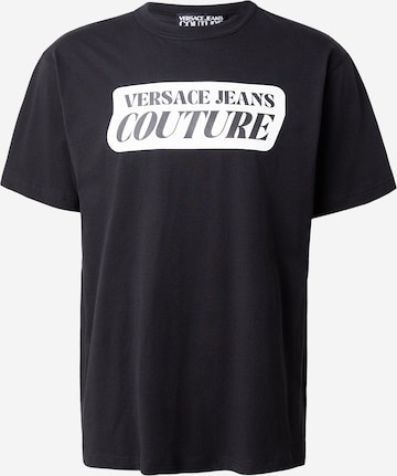 Versace Jeans Couture T-Shirt in Schwarz: Vorderseite