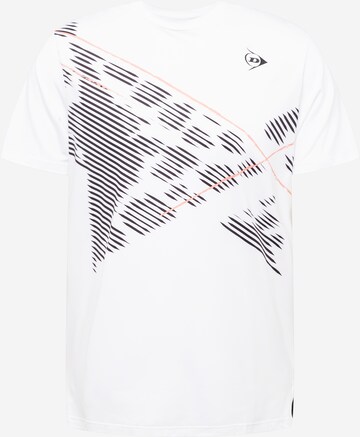 DUNLOP Toiminnallinen paita 'Game' värissä valkoinen: edessä