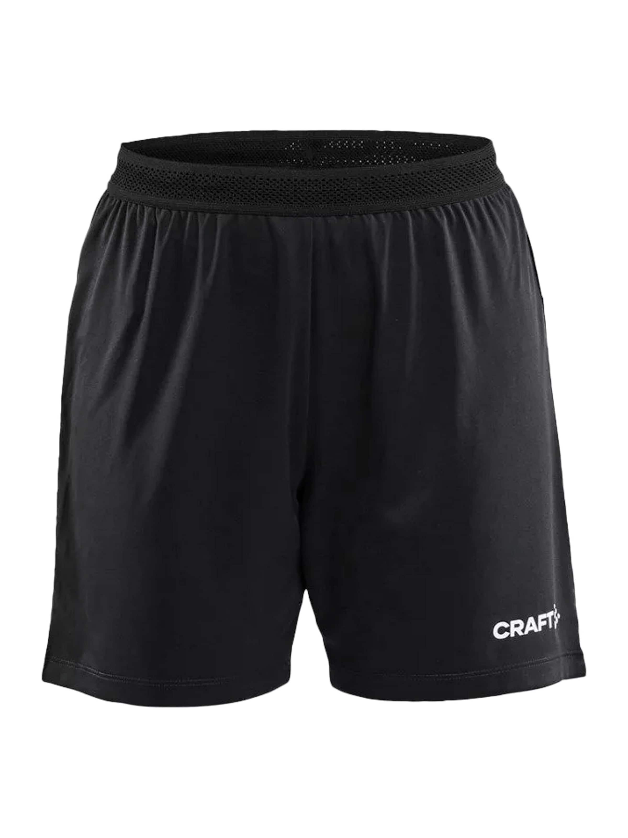 Craft Regular Sportshorts 'Progress 2.0' in Schwarz: Vorderseite