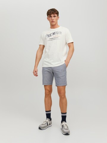 JACK & JONES Regular Chinobyxa 'Dave' i blå