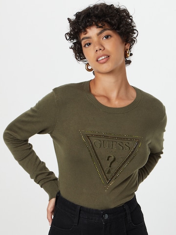 GUESS Sweater 'LEA' in Green: front