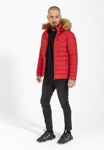 Jimmy Sanders - Chaqueta de invierno en rojo