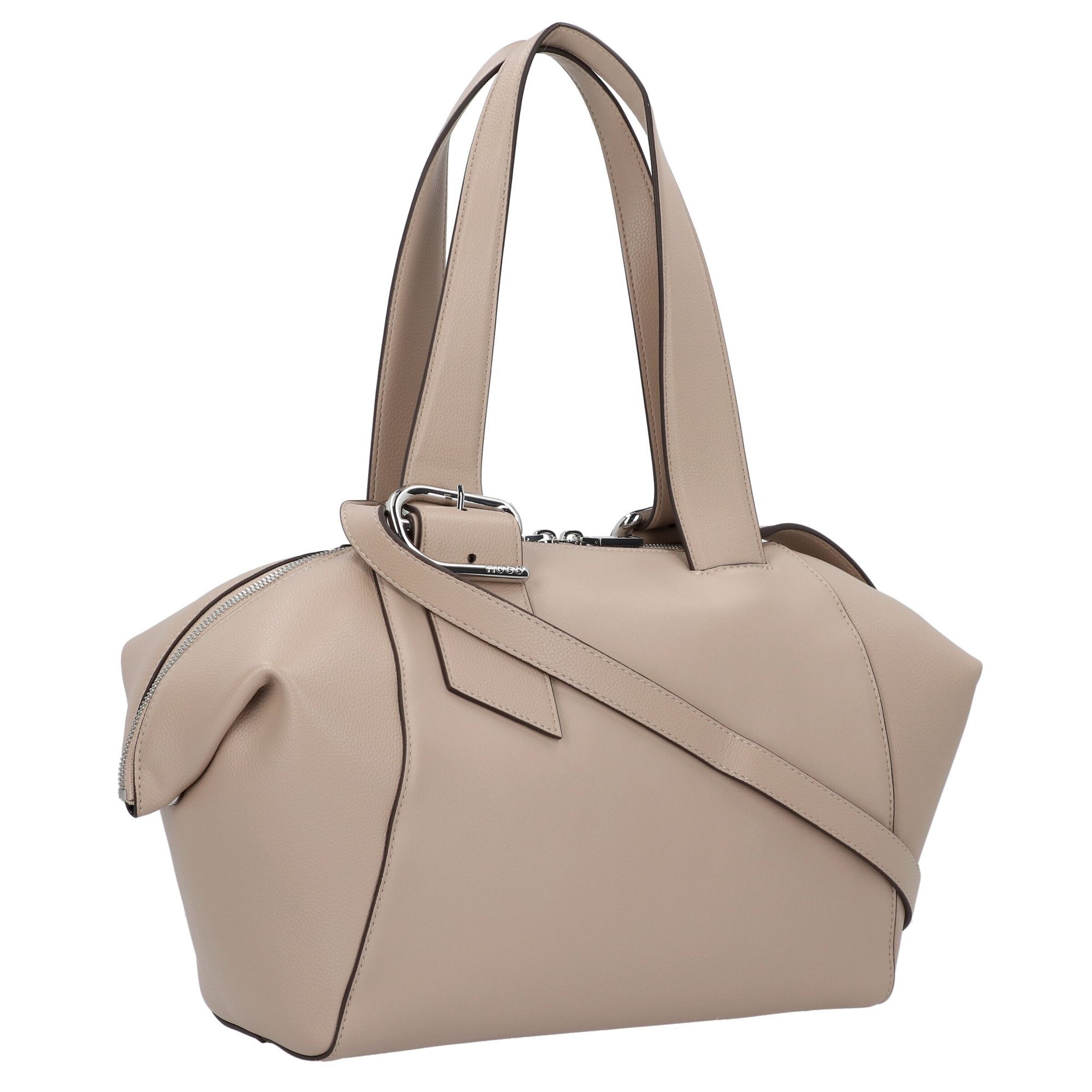 HUGO Shoulder Bag 'Ninda' in Beige: front