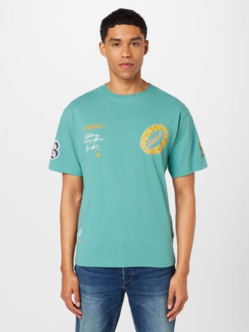 Redefined Rebel T-Shirt 'River' in Blau: predná strana