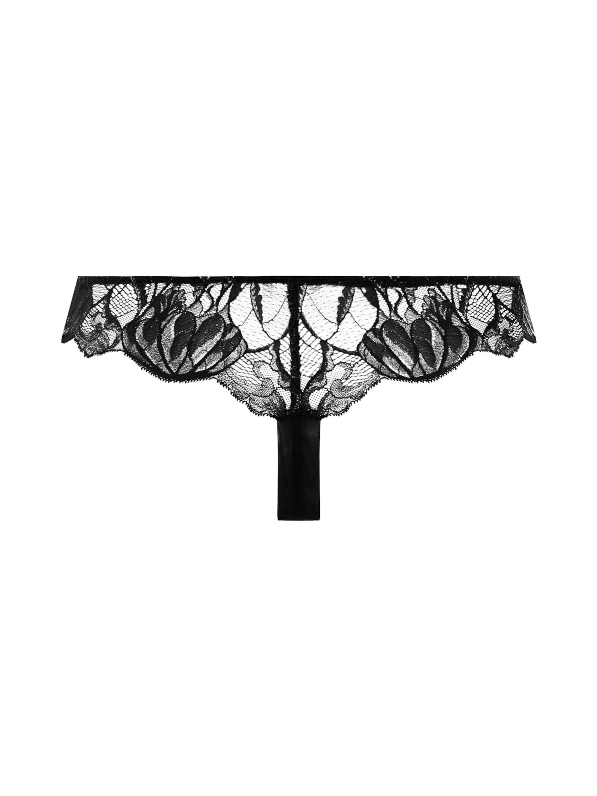 Hanro String ' Lysia ' in Zwart