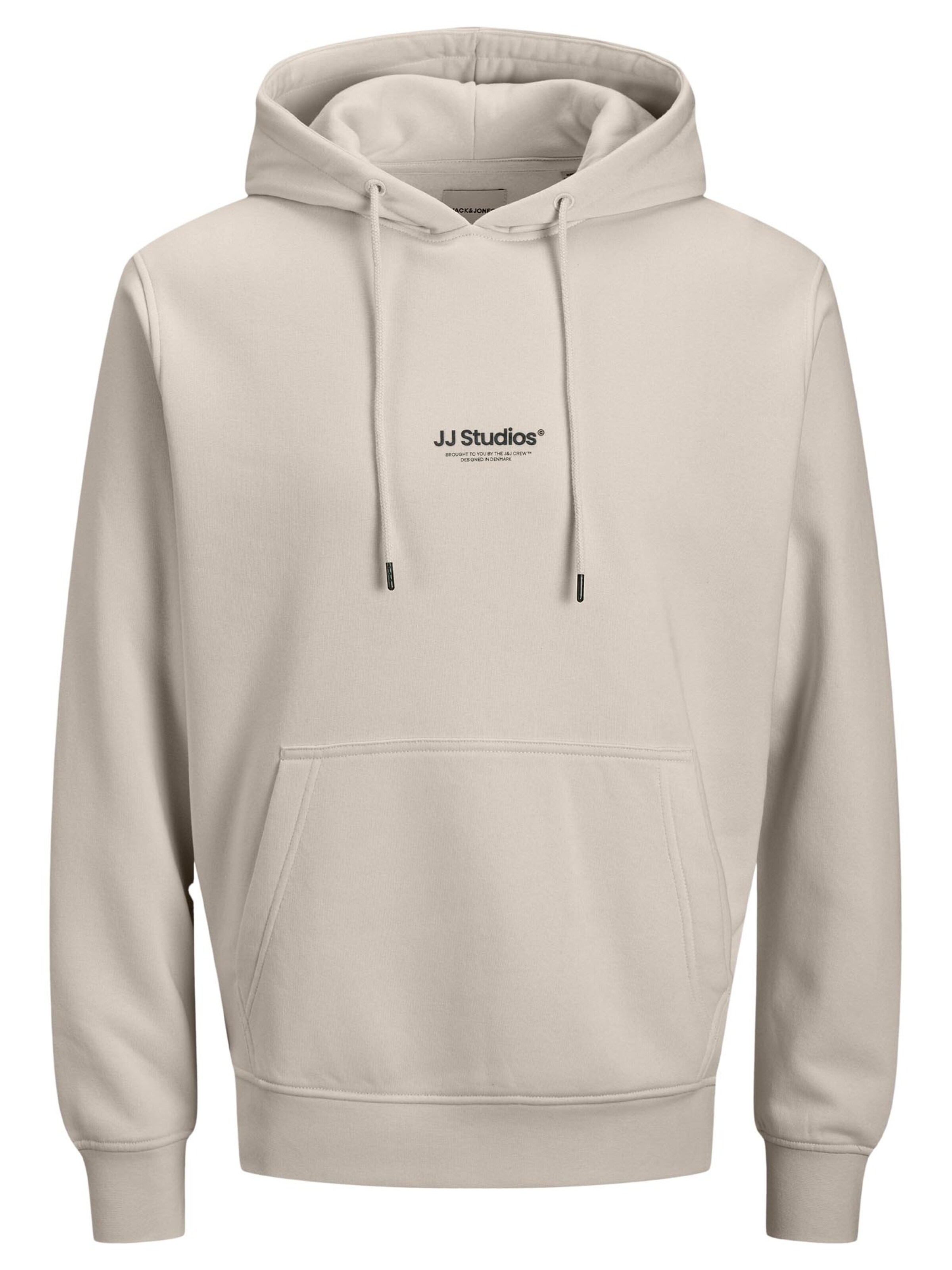 JACK & JONES Sweatshirt 'Soho' in Beige: front