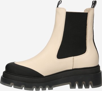 STEVE MADDEN Chelsea boots 'Myrtha' in Beige