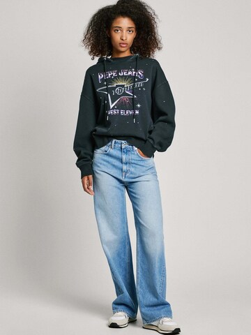 Sweat-shirt 'LILIAN' Pepe Jeans en noir