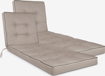 Aspero Zitkussens 'Saragossa' in Beige: voorkant