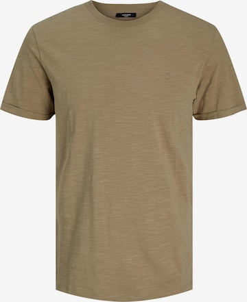 JACK & JONES Shirt 'Tropic' in Brown: front