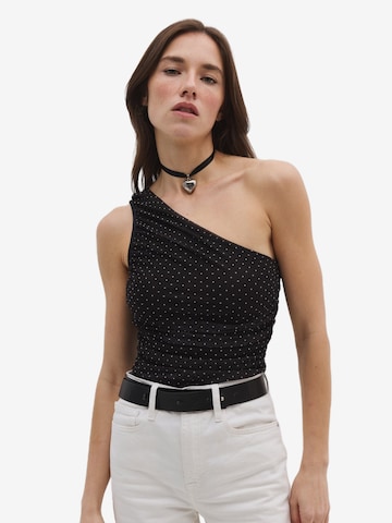 Shirtbody No Matter What en noir : devant