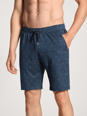 CALIDA Pajama Pants 'Remix Basic Sleep' in Blue