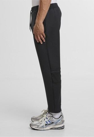 Sergio Tacchini Tapered Sportbroek 'Domino' in Zwart
