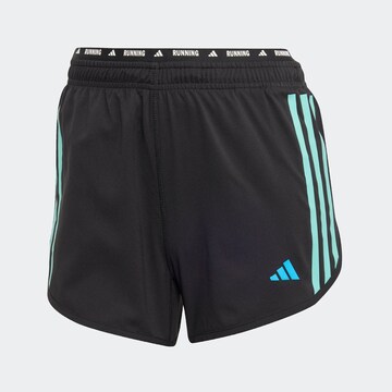 ADIDAS PERFORMANCEregular Sportske hlače 'Own the Run' - crna boja: prednji dio