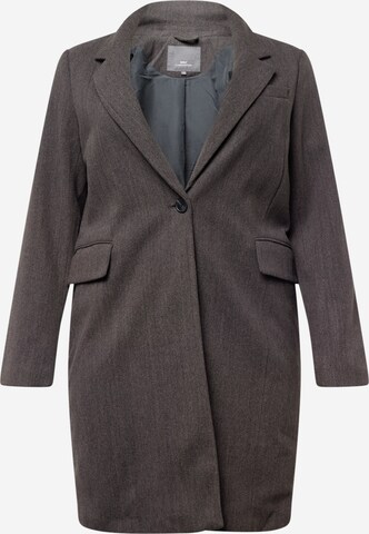 ONLY Carmakoma Between-seasons coat 'NANCY' in Grey: front