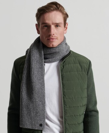 Superdry Scarf in Grey: front