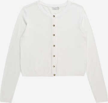 Cardigan 'VALMA' NAME IT en blanc : devant