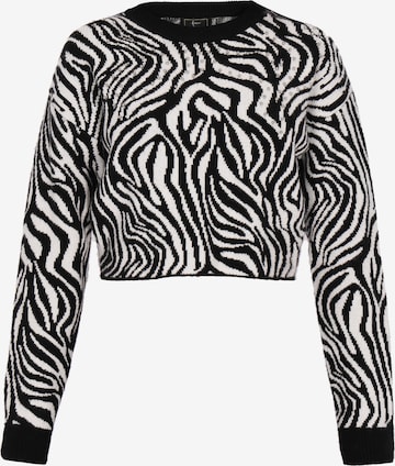 faina Sweter w kolorze czarny: przód