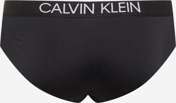 Slip costum de baie de la Calvin Klein Swimwear pe negru