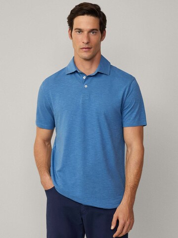 Hackett London Poloshirt in Blau: Vorderseite