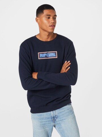 RIP CURL Sportsweatshirt in Blau: predná strana