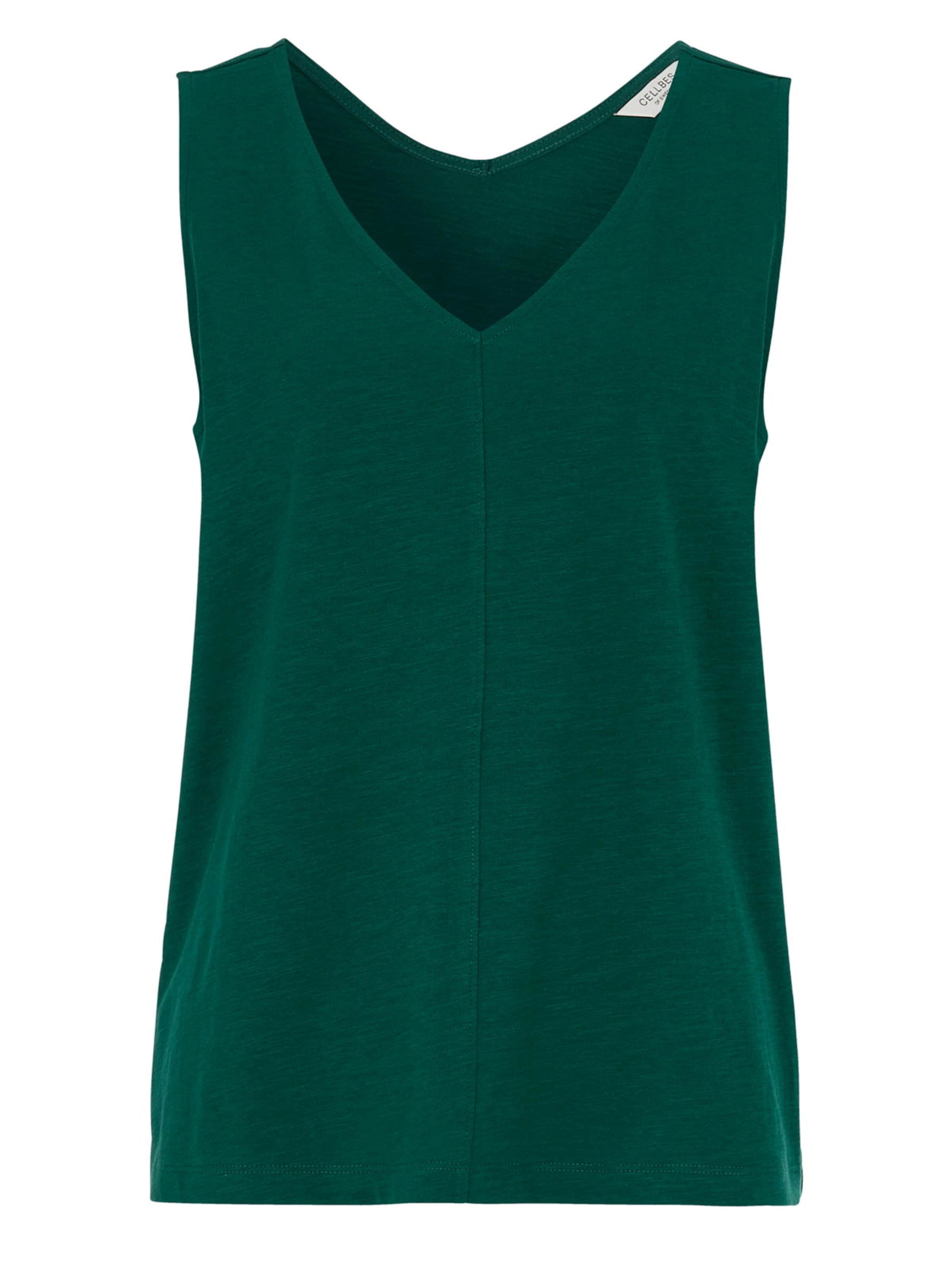 Cellbes of Sweden Top in Green: front