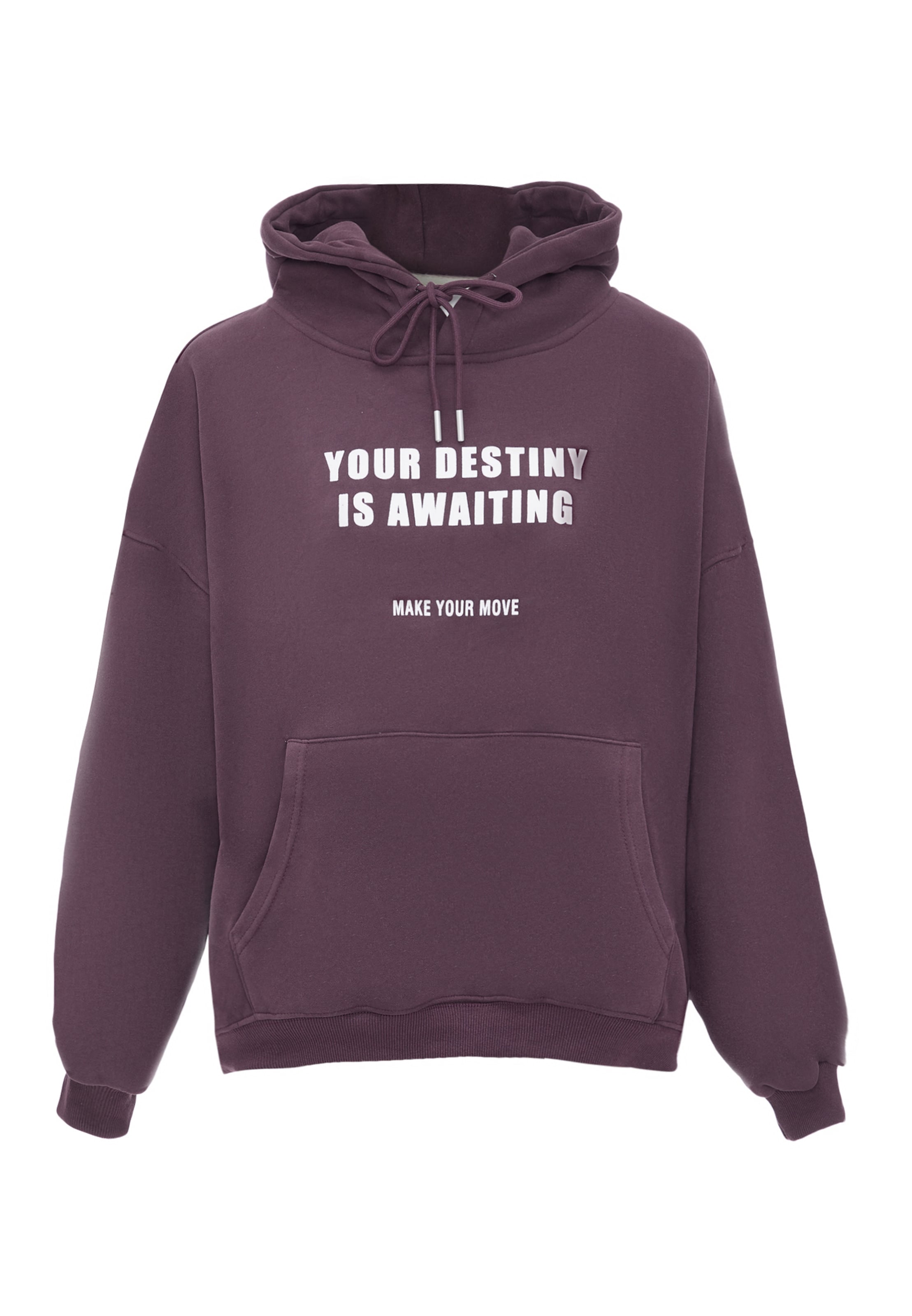 HOMEBASE Μπλούζα φούτερ σε λιλά: μπροστά