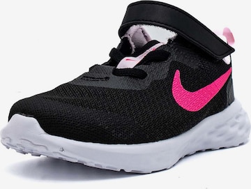 NIKE Athletic Shoes 'Revolution 6' in Black: front