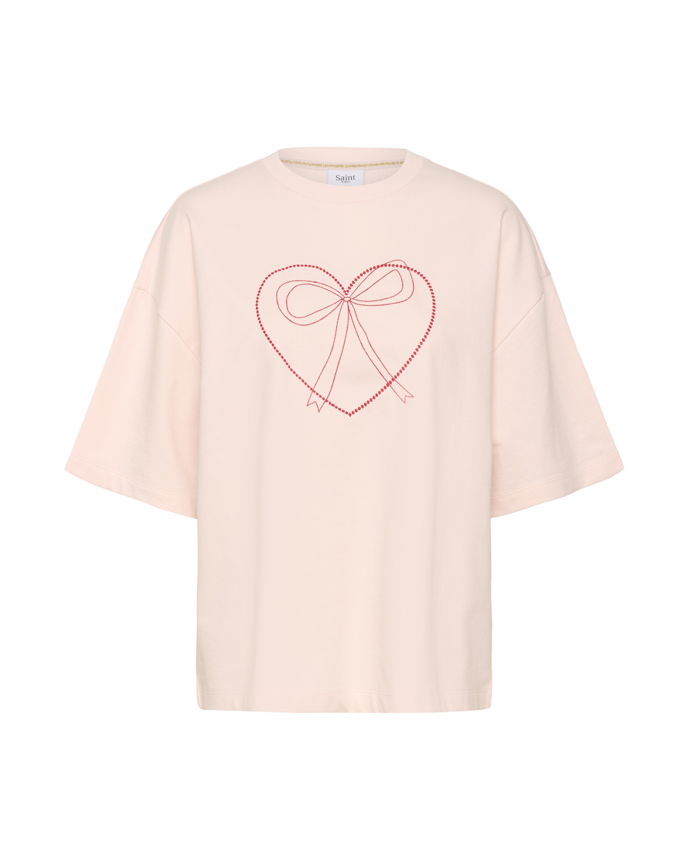 SAINT TROPEZ Shirt 'PextonSZ' in Pink: front