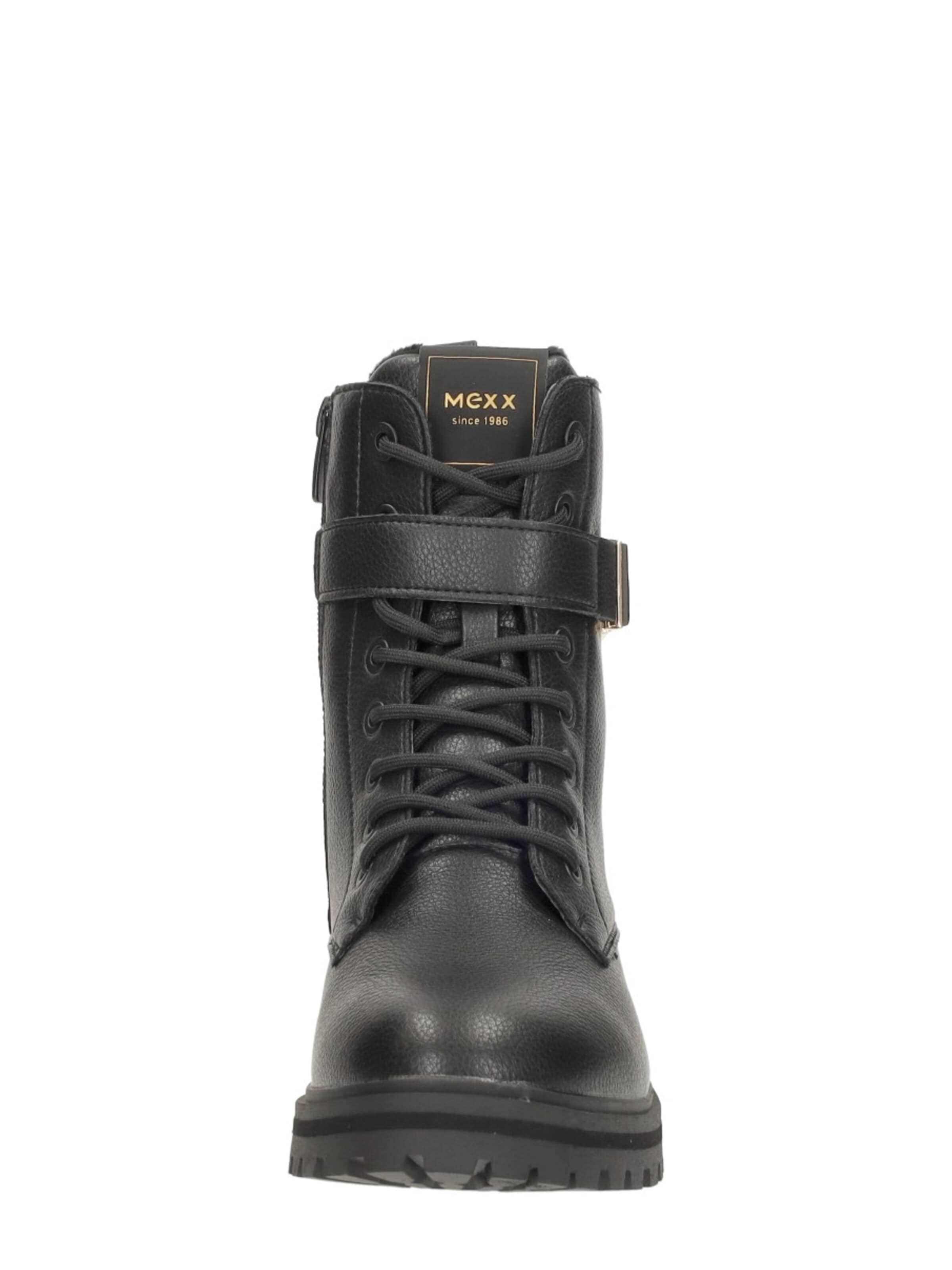Chaussure à lacets 'Prizzy' MEXX en noir