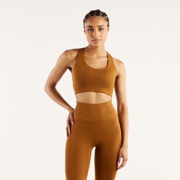 Soutien-gorge de sport new balance en marron : devant