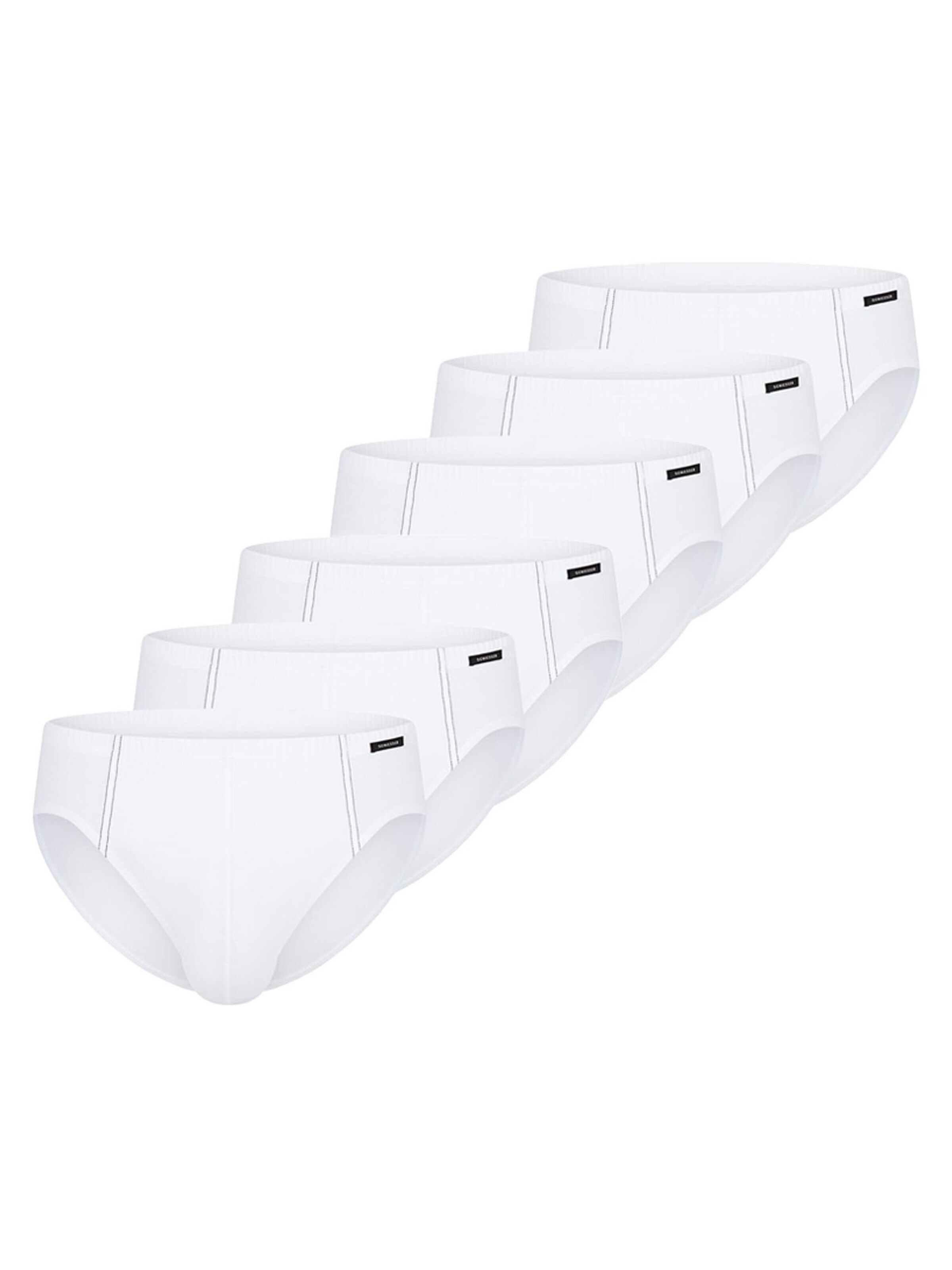 SCHIESSER Slip 'Cotton Essential'‌‌ in Weiß: Vorderseite