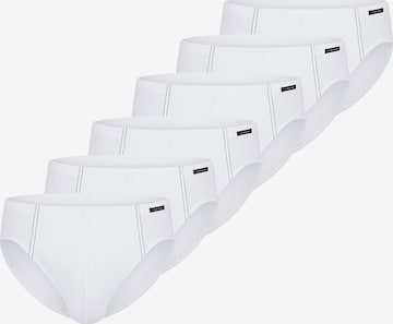 SCHIESSER Slip 'Cotton Essential' in Weiß: Vorderseite