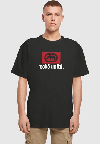T-Shirt 'MBox' Ecko Unlimited en noir : devant