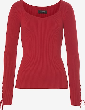 MELROSE Sweater in Red: front