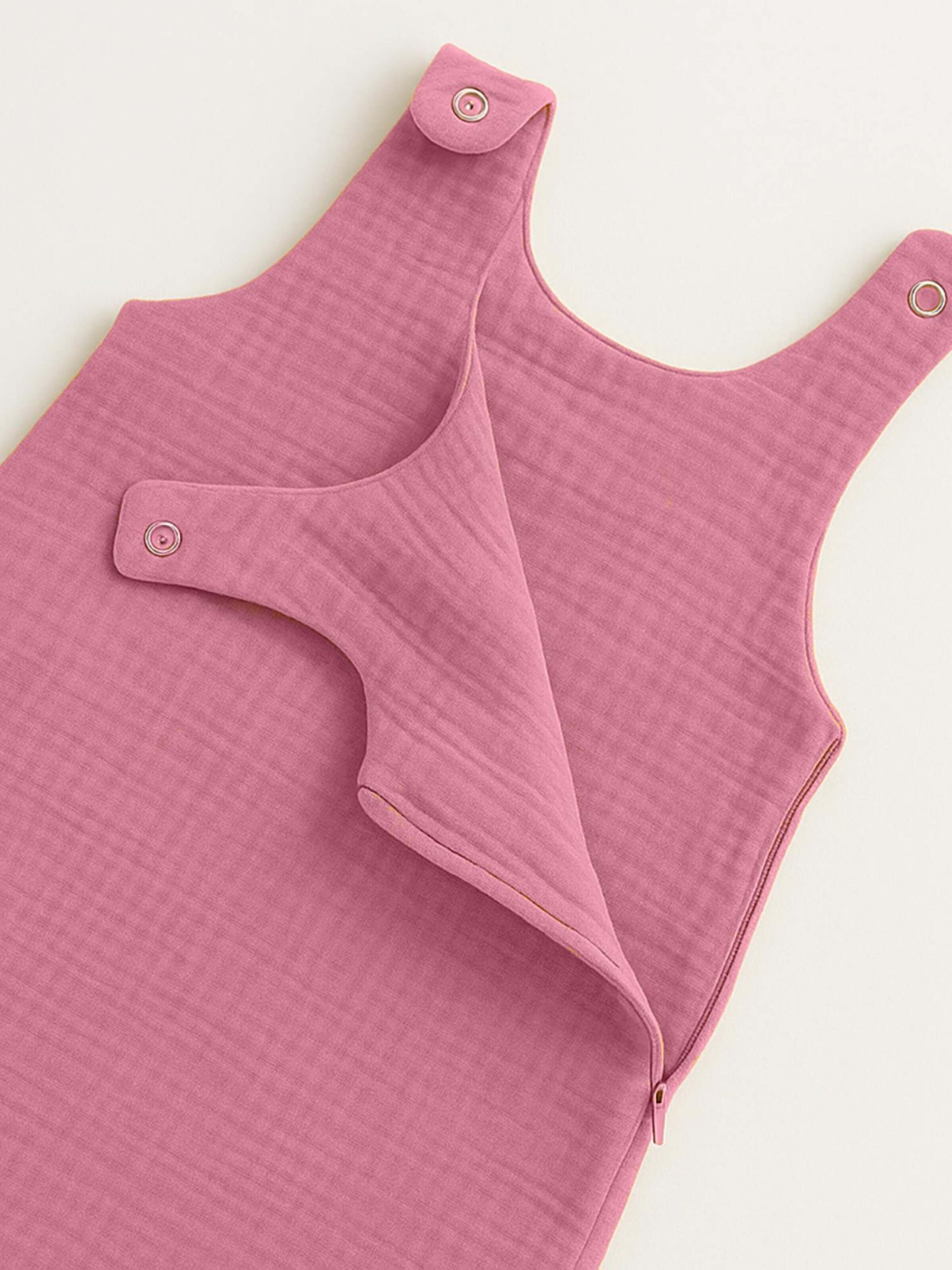 PAPATE - Saco de dormir 'Organic Cotton Summer Sleeping Bag' en rosa