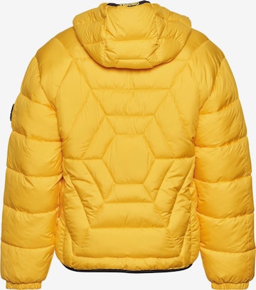 SOUTHPOLE Winter Jacket 'PM234-014-2 SP Storm Net 1.0' in Yellow