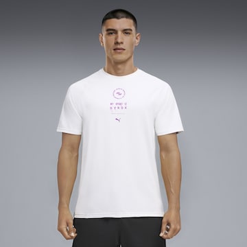 PUMA Performance shirt in White: front